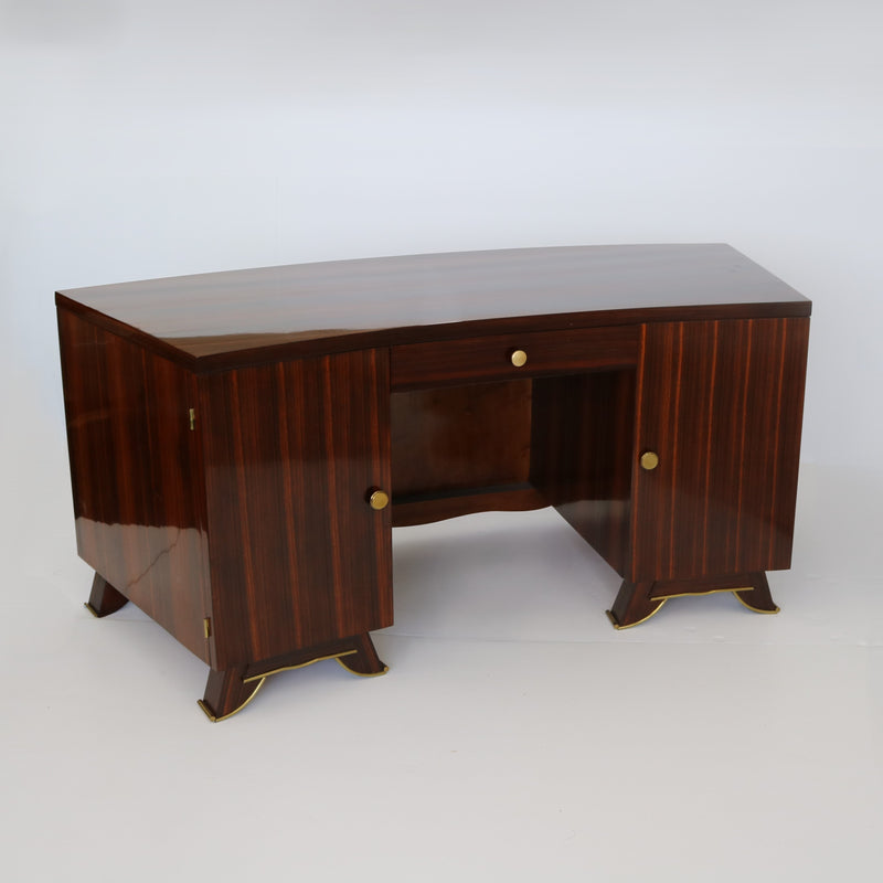 Art Deco Executive Desk, France 1940s