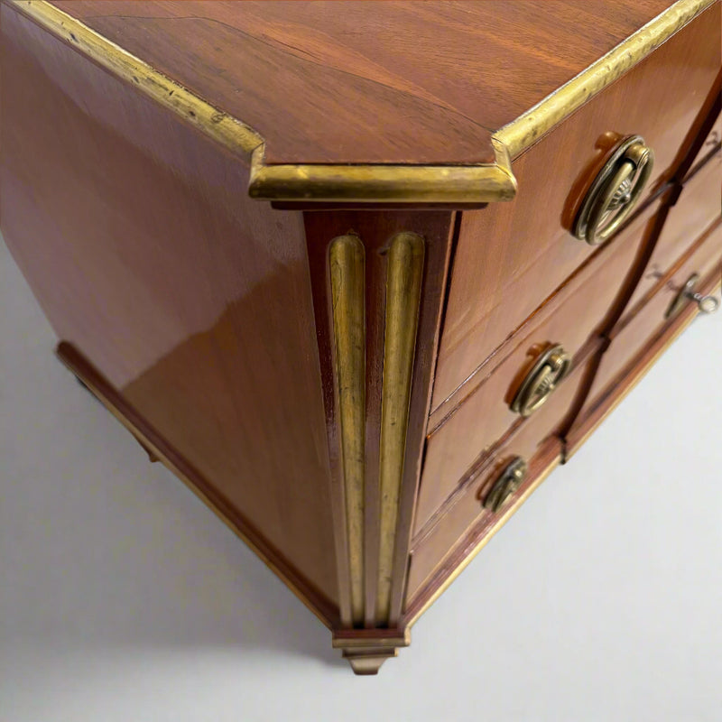 Neoclassical Mahogany Chest Of Drawers, Germany, circa 1800