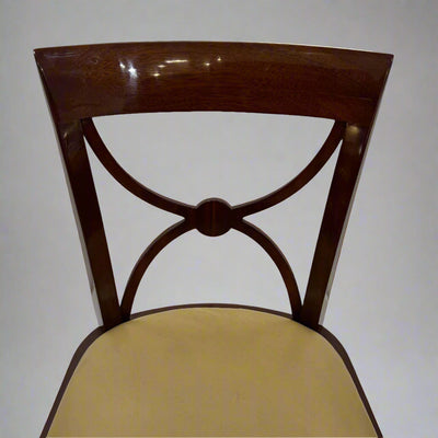 Set Four Art Deco Period DE COENE FRÈRES Side Chairs France circa 1930