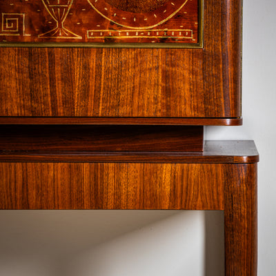 Bar Cabinet in the style of Melchiorre Bega, Italy, 1960s