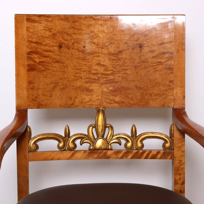 Pair Of Neoclassical Armchairs