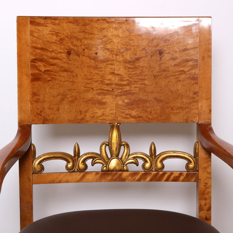 Pair Of Neoclassical Armchairs