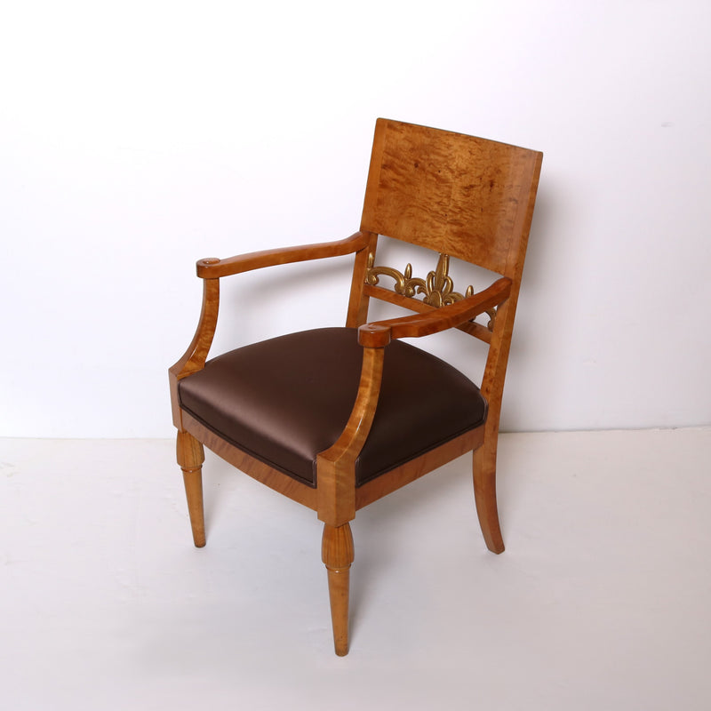 Pair Of Neoclassical Armchairs