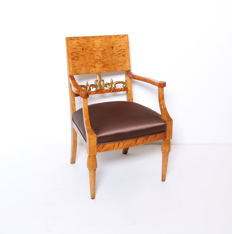 Pair Of Neoclassical Armchairs