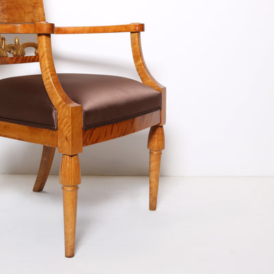 Pair Of Neoclassical Armchairs