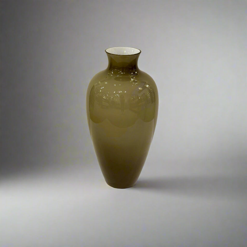 Cinese Italian Art Glass Vase Italy circa 1980