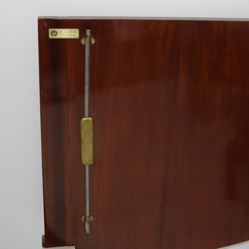 DE COENE FRÈRES Neoclassical Mahogany Desk Belgium 1940