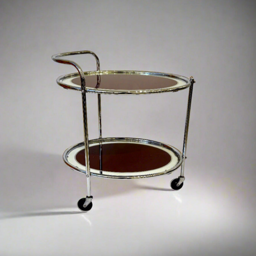 Art Deco Period Two Tier Serving Cart France circa 1930