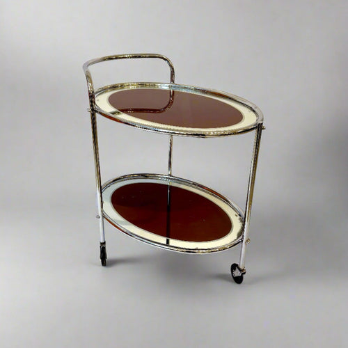 Art Deco Period Two Tier Serving Cart France circa 1930