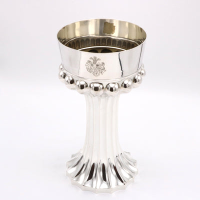 Art Deco Period  WollenWeber Silver Vase Austria circa 1930