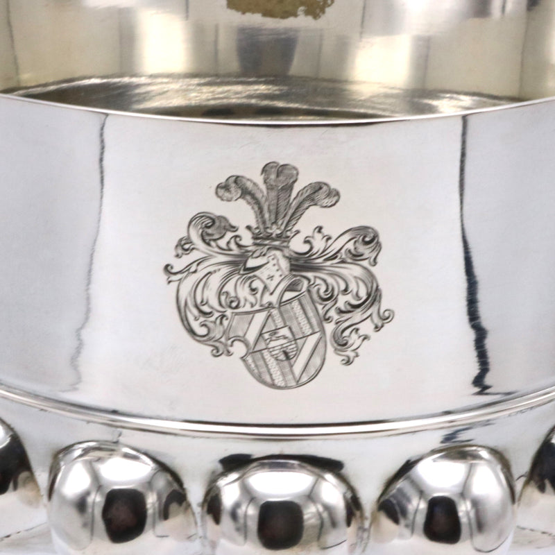 Art Deco Period  WollenWeber Silver Vase Austria circa 1930