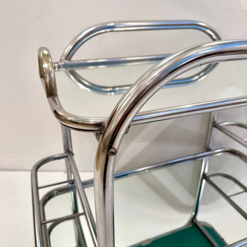 Art Deco Bar Cart Designed by Robert Mallet-Stevens, France 1930's