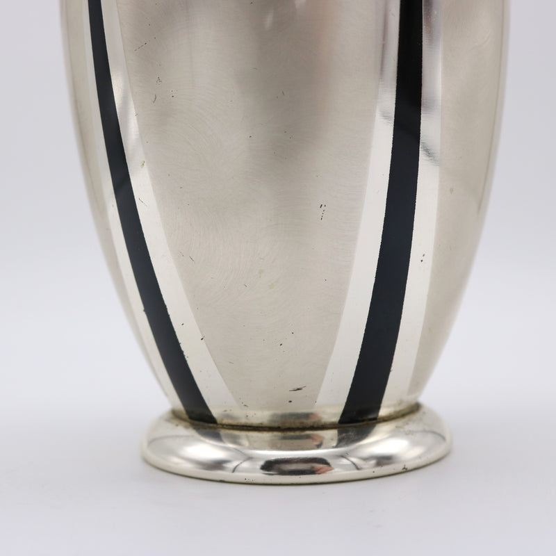 Art Deco Period WMF Ikora Metal Vase Germany 1930