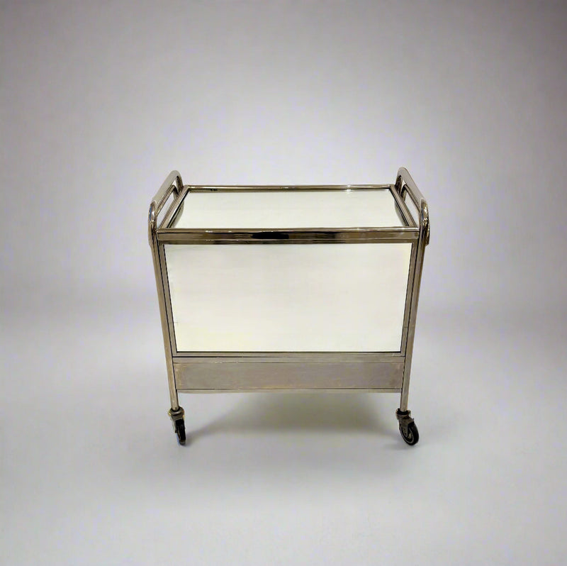 Art Deco Bar Cart, France 1930s