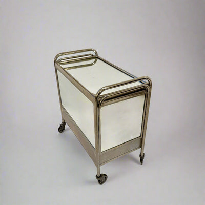 Art Deco Bar Cart, France 1930s