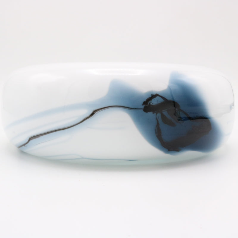 Michael Bang Holmegaard Glass Bowl Vase Denmark 1970