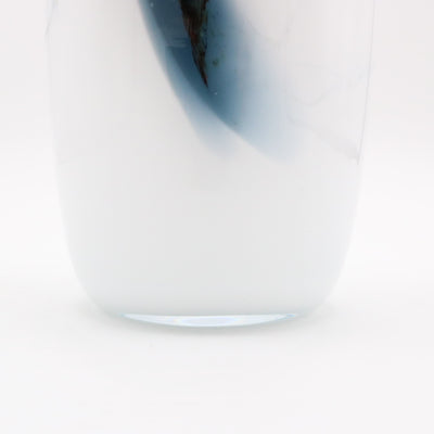 Danish Michael Bang Holmegaard Glass Vase Denmark 1970