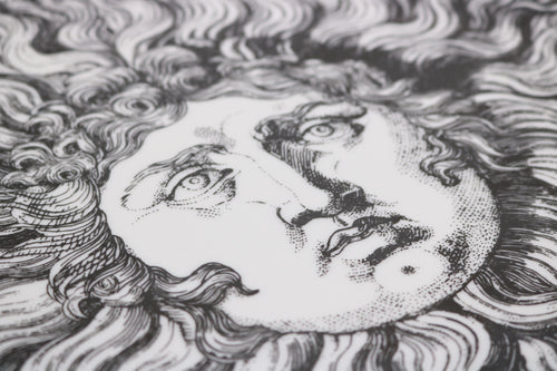 'Re Sole' Fornasetti Modernist Charger