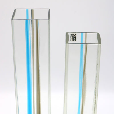 Pair Of Venini Italian Art Glass Vases