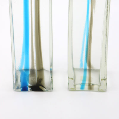 Pair Of Venini Italian Art Glass Vases