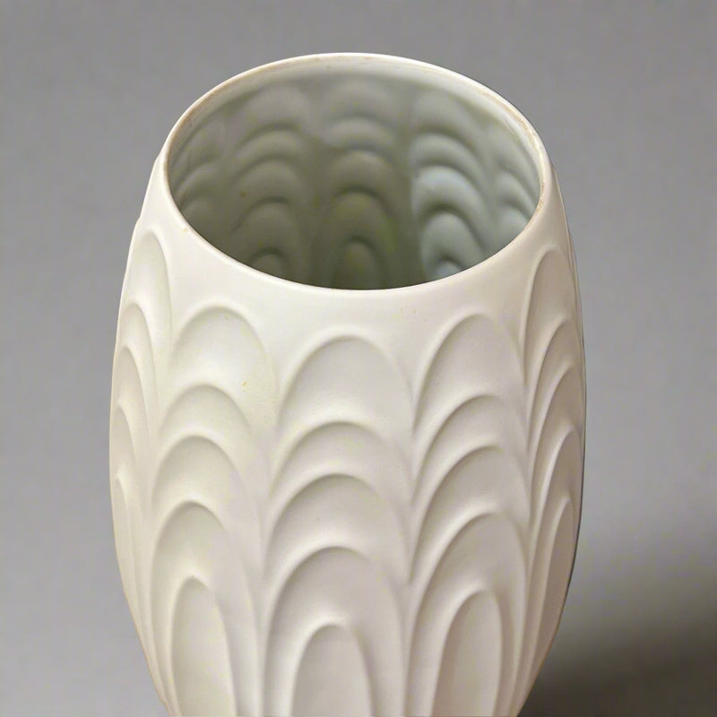 Heinrich Bisque Porcelain Vase Germany 1960