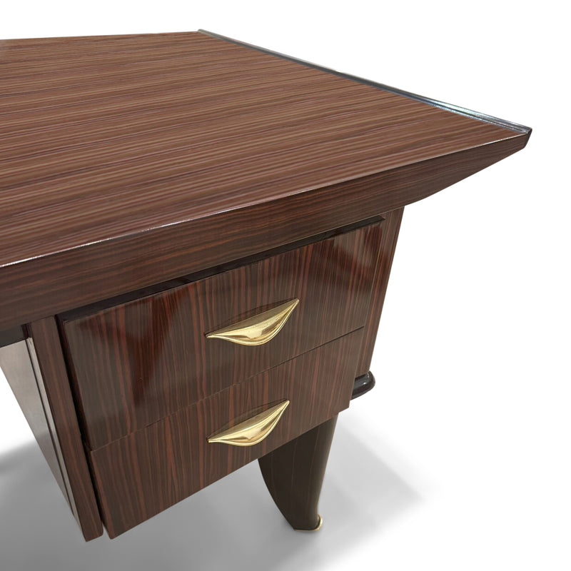 Fine Art Deco Desk By Sanyas et Popot