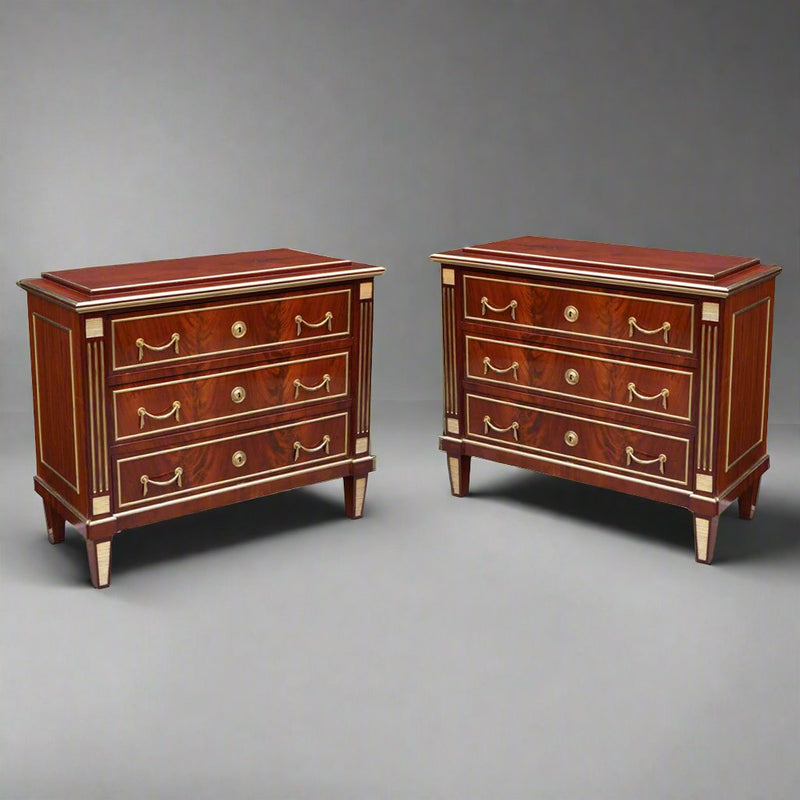 Pair of Neoclassical-style Chests of Drawers, 19th / 20th Century