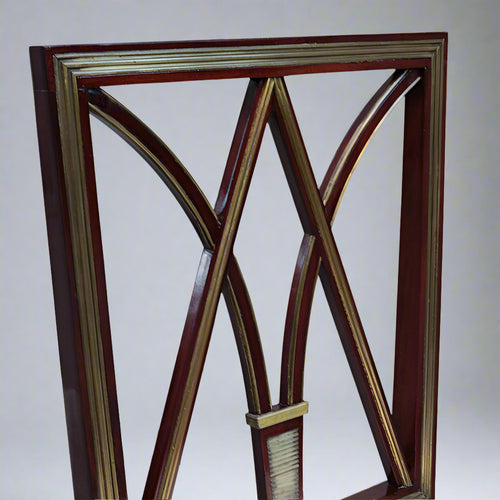Fine Set of Four Neoclasical Side Chairs
