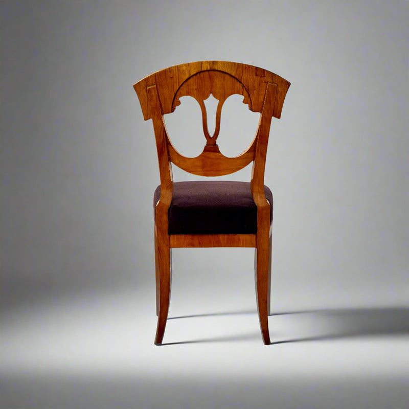 Set of Six Biedermeier Side Chairs, Franconia, South Germany circa 1820