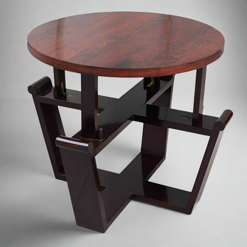 Art Deco Round Coffee/Cocktail Table France 1930