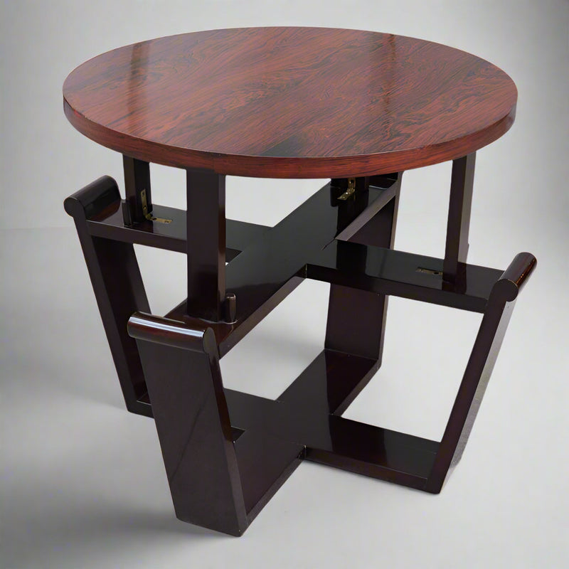 Art Deco Round Coffee/Cocktail Table France 1930