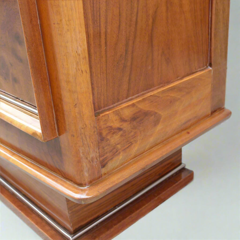 Majorelle Designed Art Deco Tall Two Door Cabinet