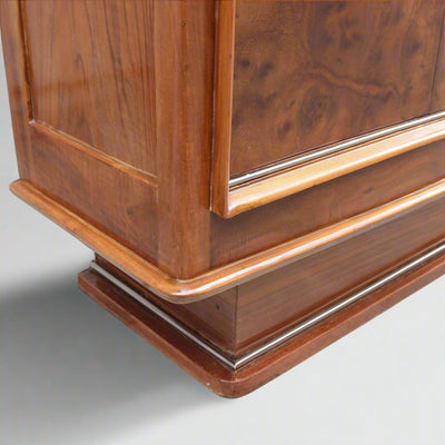Majorelle Designed Art Deco Tall Two Door Cabinet
