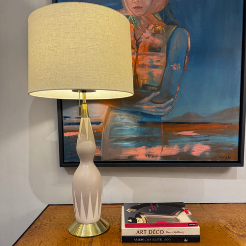 Gerald Thurston Ceramic Lamp USA 1950
