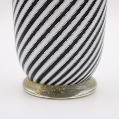 Mezza Filigrana ' Murano Glass Vase by Dino Martens