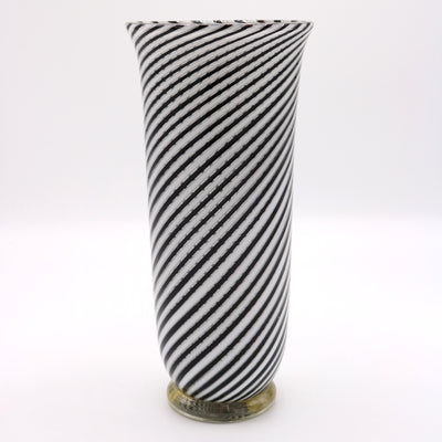 Mezza Filigrana ' Murano Glass Vase by Dino Martens