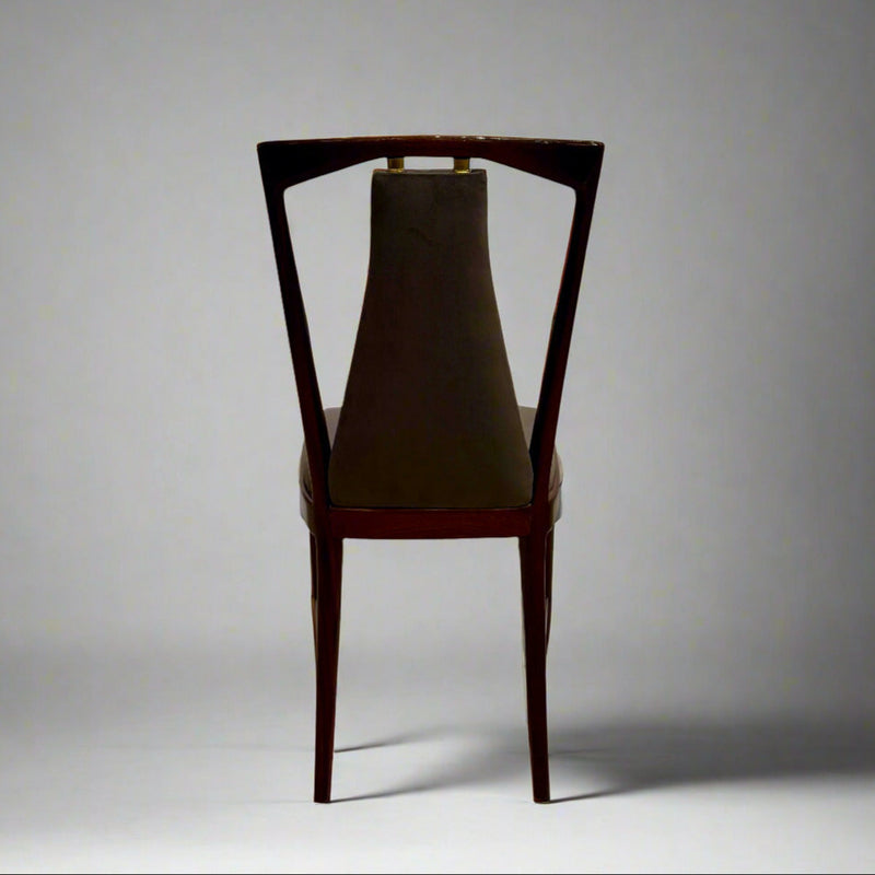 Set of Six Osvaldo Borsani Dining Chairs