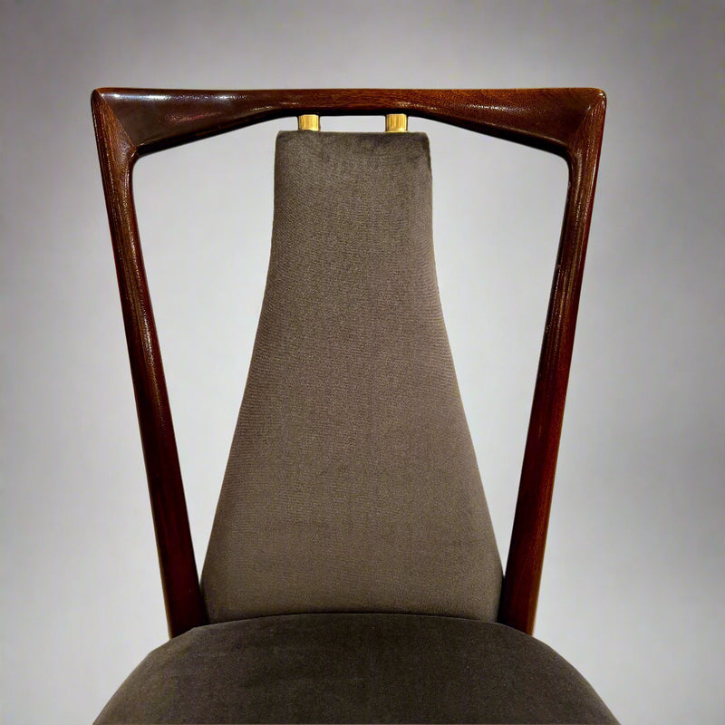 Set of Six Osvaldo Borsani Dining Chairs