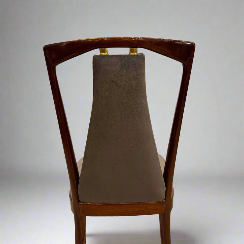 Set of Six Osvaldo Borsani Dining Chairs