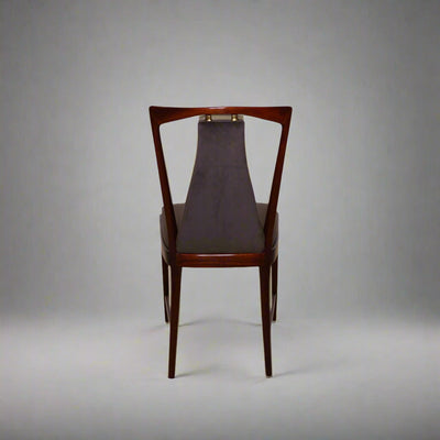 Set of Six Osvaldo Borsani Dining Chairs, Italy 1949