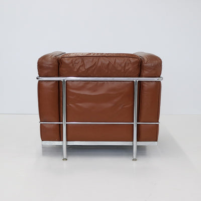 Pair of Vintage LC2 Corbusier Armchairs