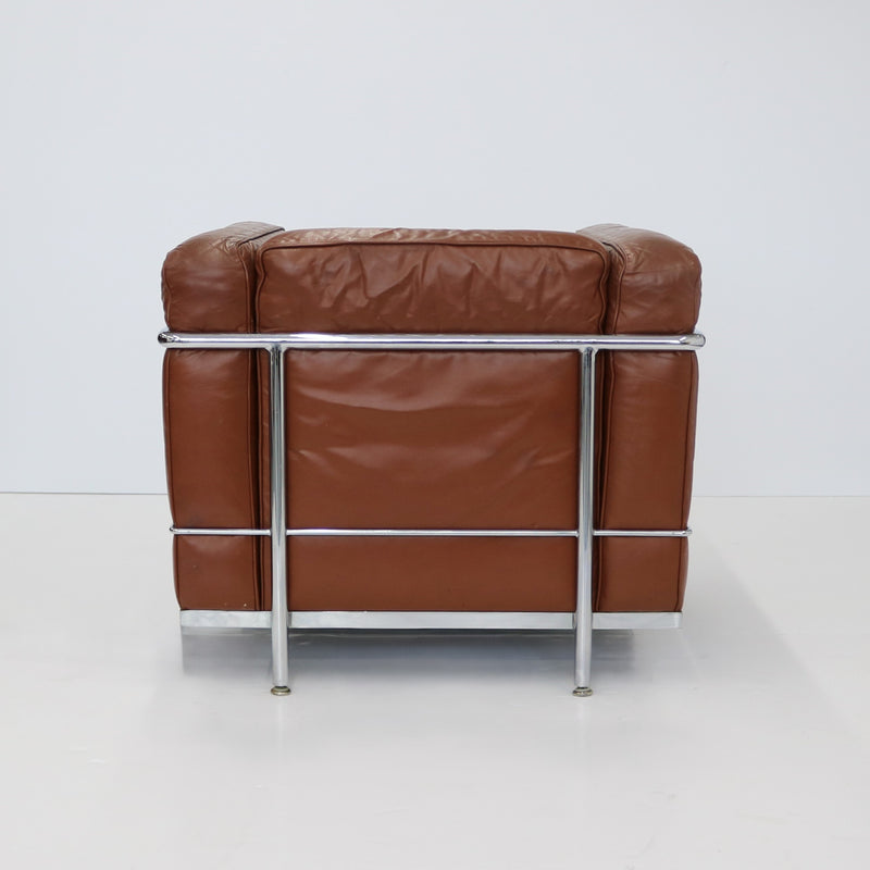 Pair of Vintage LC2 Corbusier Armchairs