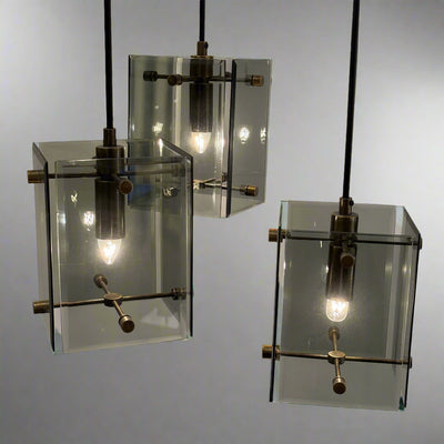 Italian Six Light Pendant Chandelier