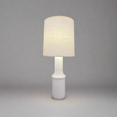 Single Modernist Glass Table Lamp