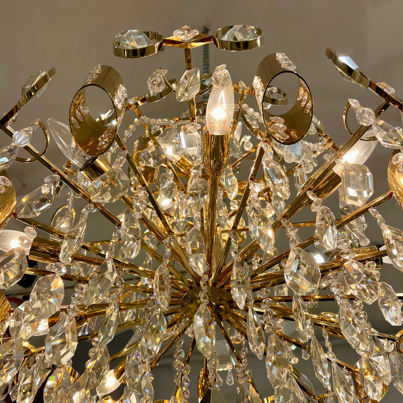 Decorative fifteen light chandelier by Rejmyre