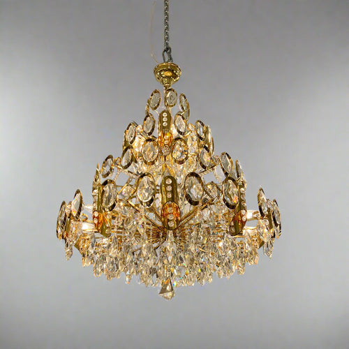 Decorative fifteen light chandelier by Rejmyre