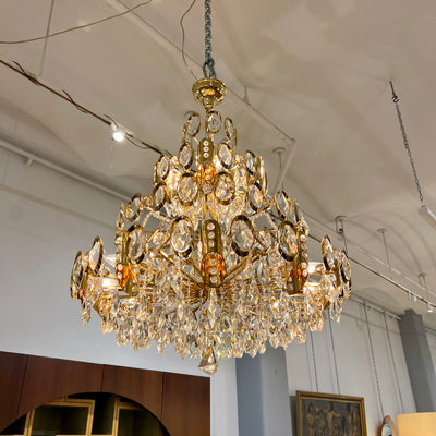 Decorative fifteen light chandelier by Rejmyre