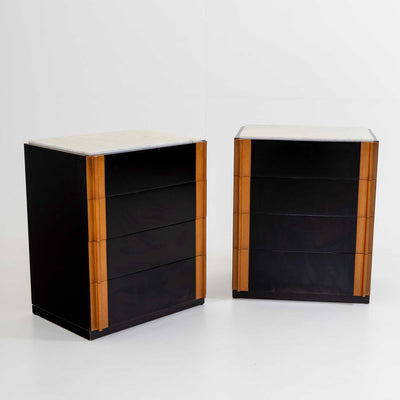 Pair of L12 Chests of Drawers by Angelo Mangiarotti for Lema, Italy 1972