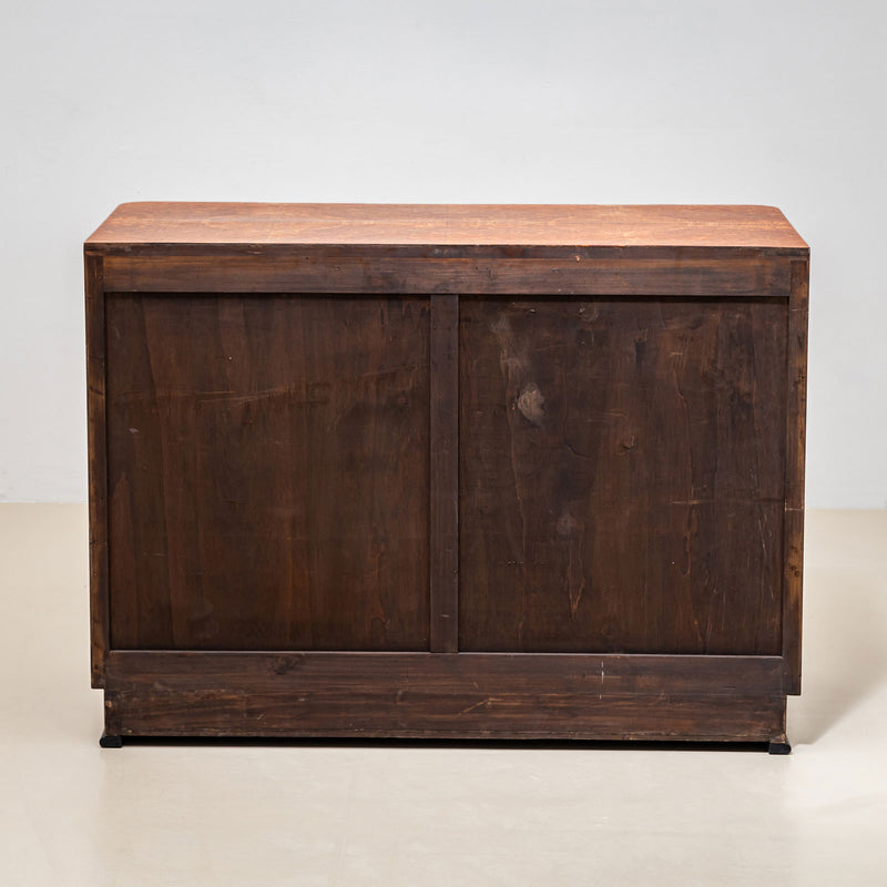 Art Deco Sideboard in Thuja Root Veneer, Italy, 1930s