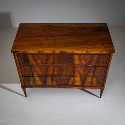 Pair of Biedermeier Chests of Drawers, Italy, 19th Century